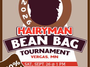 2026 Hairyman Festival – Bean Bag Tournament Vergas, Minnesota