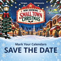 Vergas, MN Small Town Christmas shopping November 28, 2026